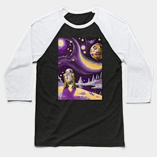 Purple Haze Baseball T-Shirt